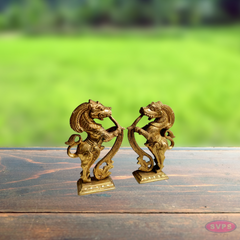 Brass Yalli Set / 4.5 Inches/Home Decor