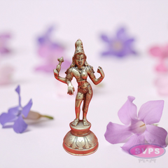 Brass Antique Ardhanirshvara Statue