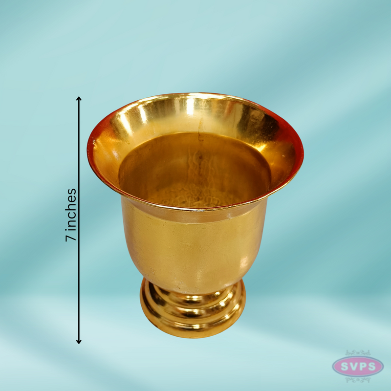 Brass Chandhan Kumkum Turmeric Sandal Multipurpose Bowl