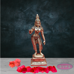 Brass Devi Parvati Standing Idol