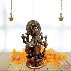 Brass Drishti Ganesha Statue