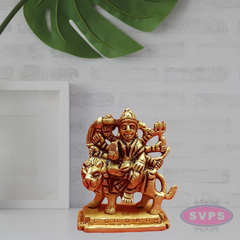 Brass Durga Idol Small Size