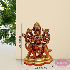 Brass Durga  on Singa Vahana