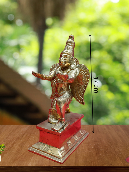 Brass Garuda Devar With Adisesha
