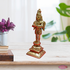Brass Garudan In Namaskaram Mudra