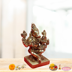 Brass Lakshmi Hayagreevar Small Size