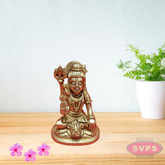 Brass Mahadev Blessing / Small Size Idol