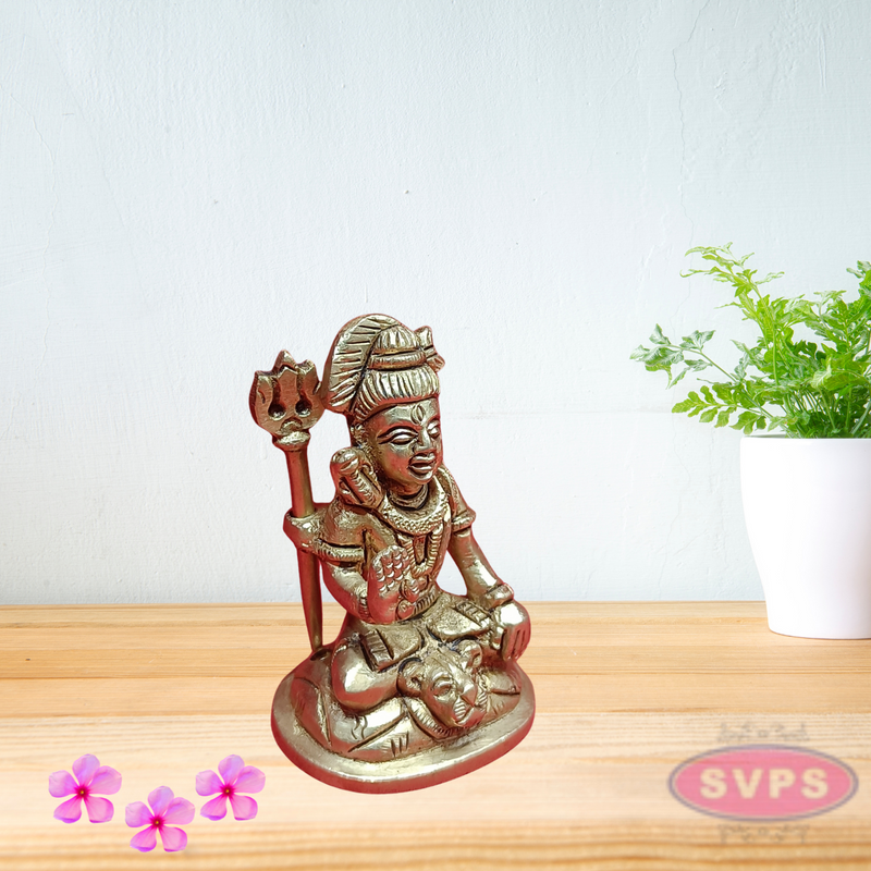 Brass Mahadev Blessing / Small Size Idol