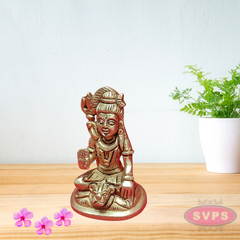 Brass Mahadev Blessing / Small Size Idol