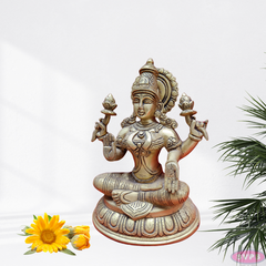 Brass Mahalakshmi Big Size /Home Temple