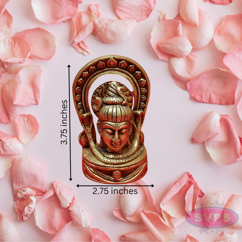 Brass Mukhalingam With Adisesha