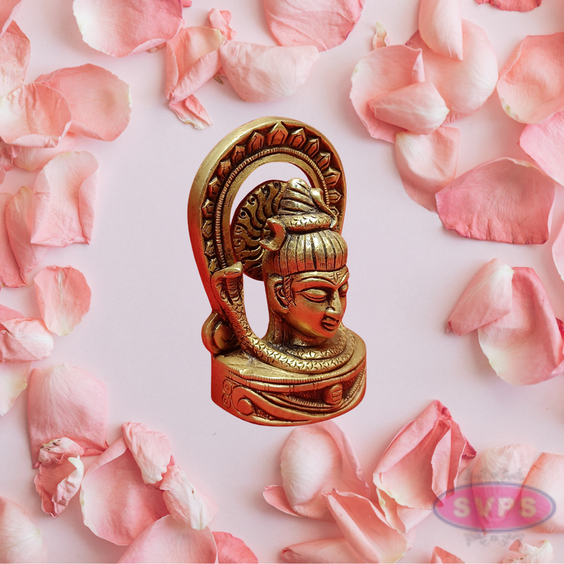 Brass Mukhalingam With Adisesha