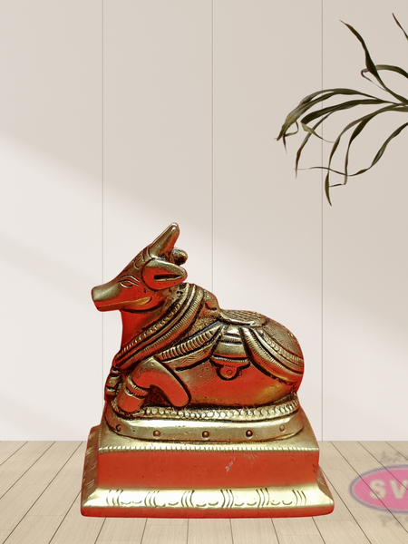 Brass Nandi Lord Shiva Vahan