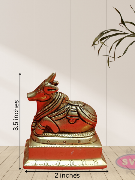 Brass Nandi Lord Shiva Vahan