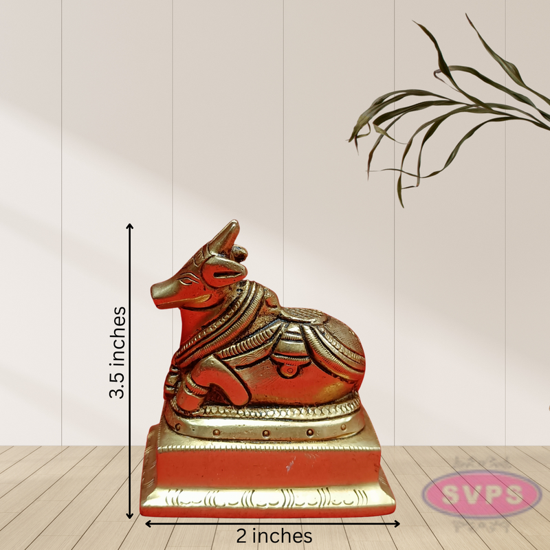 Brass Nandi Lord Shiva Vahan