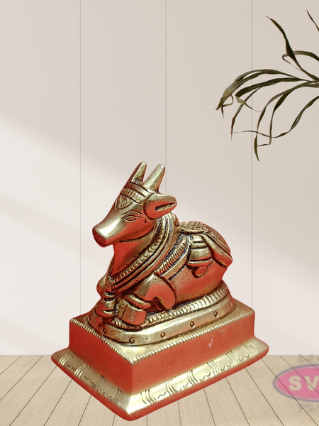 Brass Nandi Lord Shiva Vahan