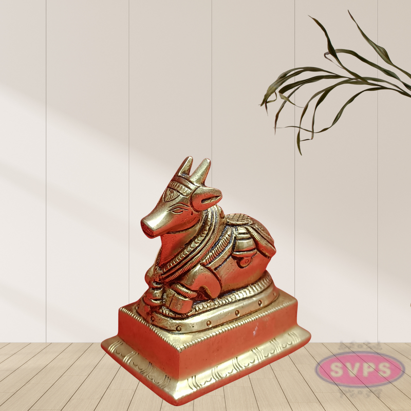 Brass Nandi Lord Shiva Vahan