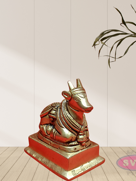 Brass Nandi Lord Shiva Vahan