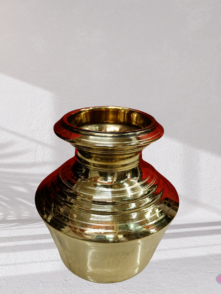 Brass Plain Kudam For Poja