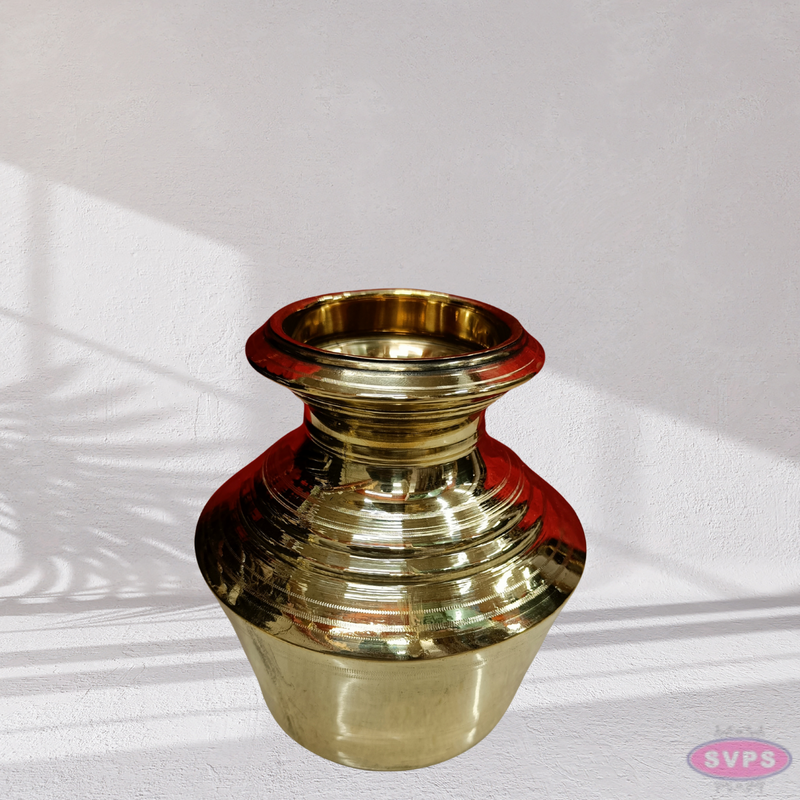 Brass Plain Kudam For Poja