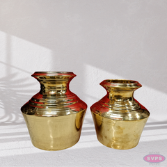 Brass Plain Kudam For Poja