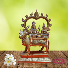 Brass Pradosha Moorthy On Nandi