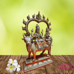 Brass Pradosha Moorthy On Nandi