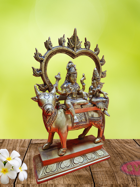 Brass Pradosha Moorthy On Nandi