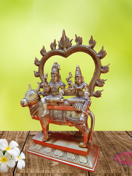 Brass Pradosha Moorthy On Nandi