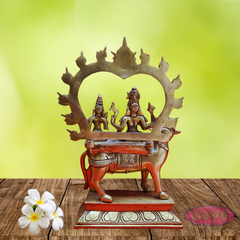 Brass Pradosha Moorthy On Nandi