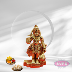 Brass Sanjeevi Hanuman Small Size