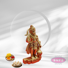 Brass Sanjeevi Hanuman Small Size
