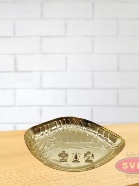 Brass Shankh Shape Plate