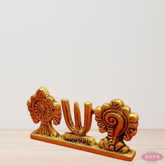 Brass Shanku Chakra Namah / Showpiece