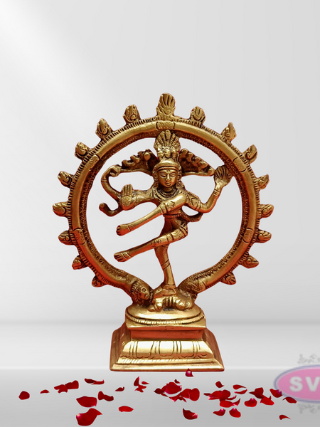 Brass Shiv Nataraja Idol