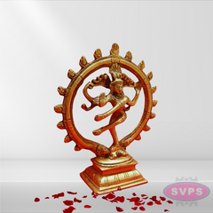 Brass Shiv Nataraja Idol