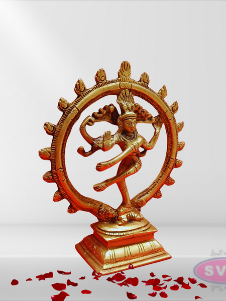 Brass Shiv Nataraja Idol