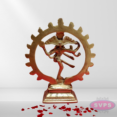 Brass Shiv Nataraja Idol