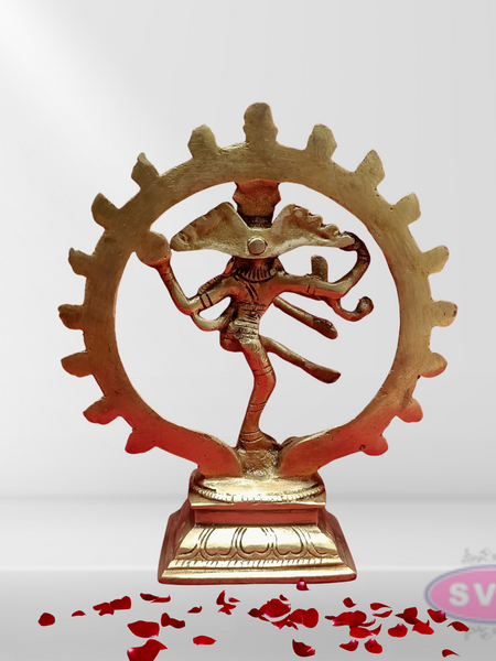 Brass Shiv Nataraja Idol