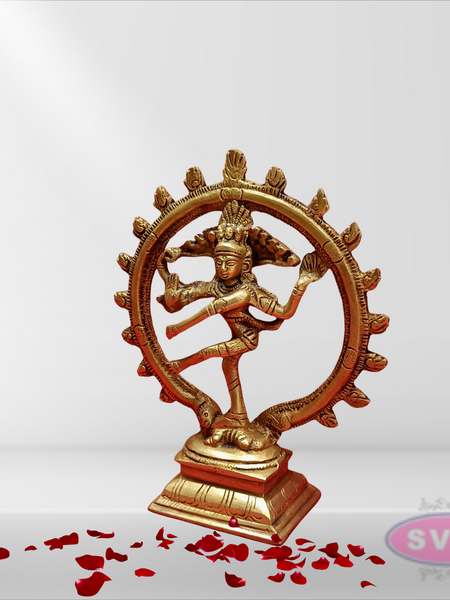 Brass Shiv Nataraja Idol