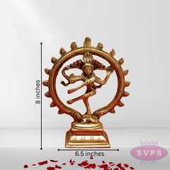 Brass Shiv Nataraja Idol