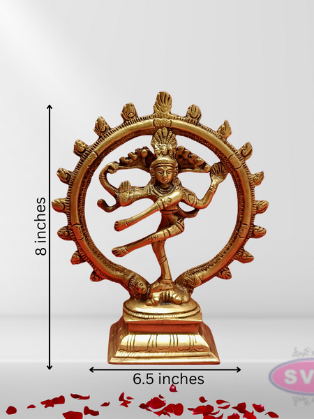 Brass Shiv Nataraja Idol