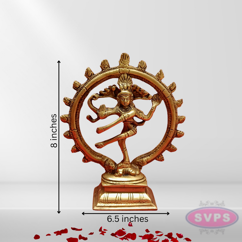 Brass Shiv Nataraja Idol