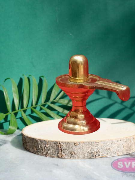 Brass Shiva Lingam Small Size
