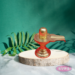 Brass Shiva Lingam Small Size