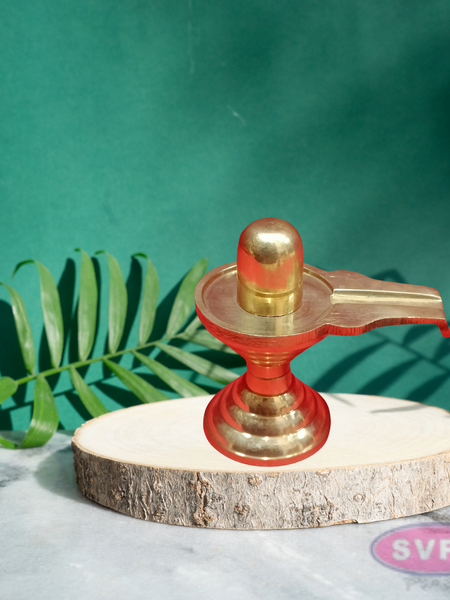 Brass Shiva Lingam Small Size