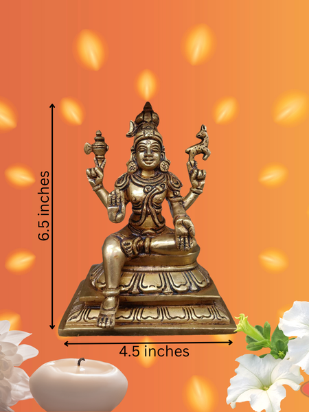 Brass Shivan Parvathi Idols/ Home Altar