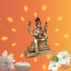 Brass Shivan Parvathi Idols/ Home Altar
