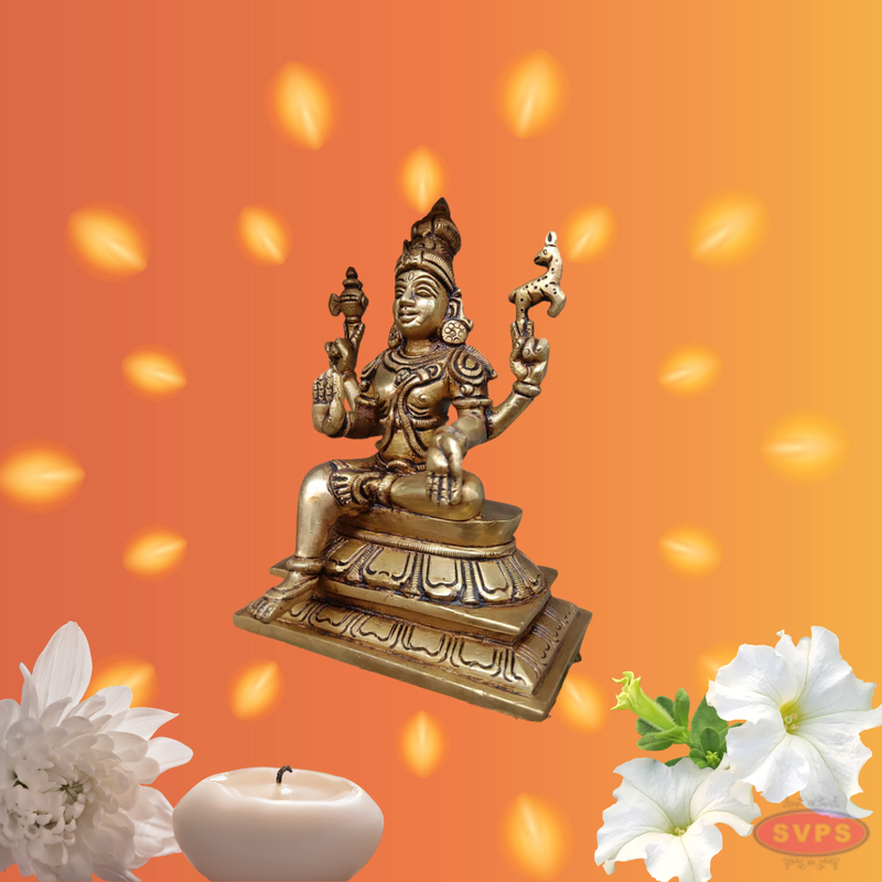 Brass Shivan Parvathi Idols/ Home Altar