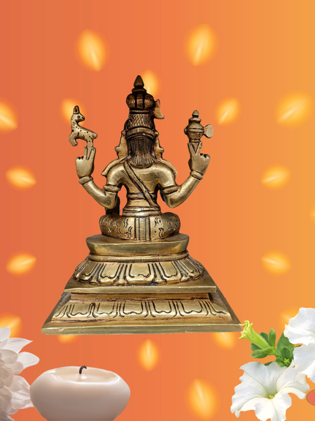 Brass Shivan Parvathi Idols/ Home Altar